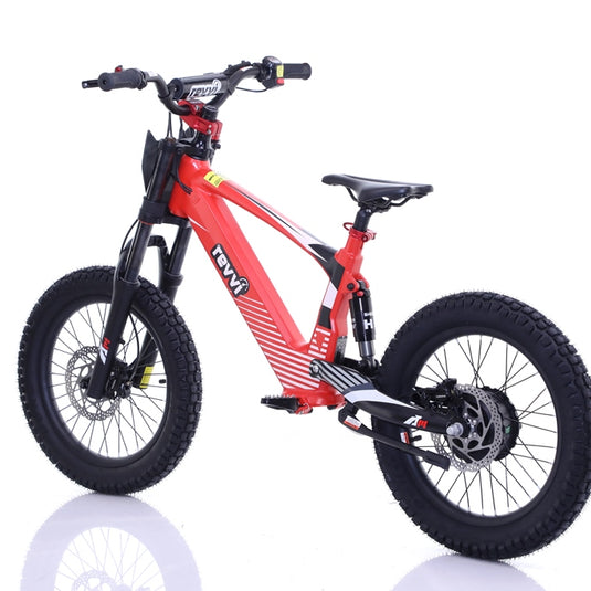 Revvi 18" 500W Electric Bike - Red