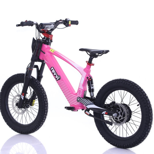 Revvi 18" 500W Electric Bike - Pink