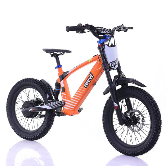 Revvi 18" 500W Electric Bike - Orange