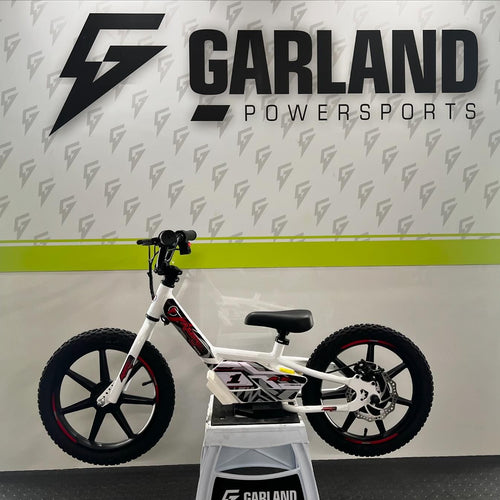 Amped A16 180W Electric Balance Bike - White