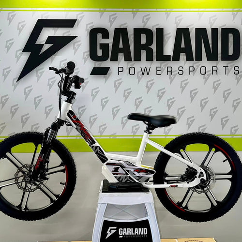 Amped A20 300W Electric Balance Bike - White