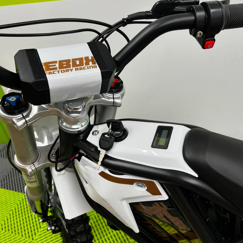 EBOX V2 2.0kw Electric Offroad Bike - White