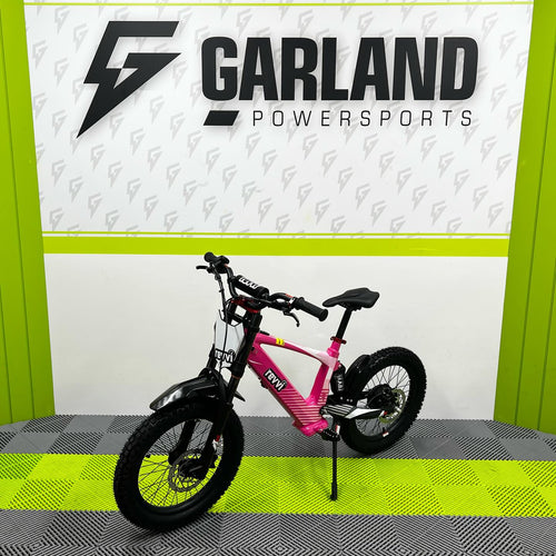 Revvi 18" 500W Electric Bike - Pink