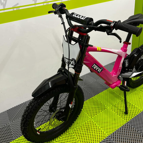 Revvi 18" 500W Electric Bike - Pink