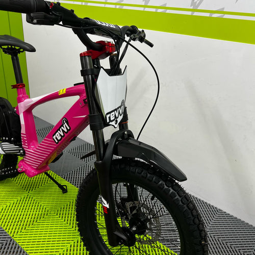 Revvi 18" 500W Electric Bike - Pink