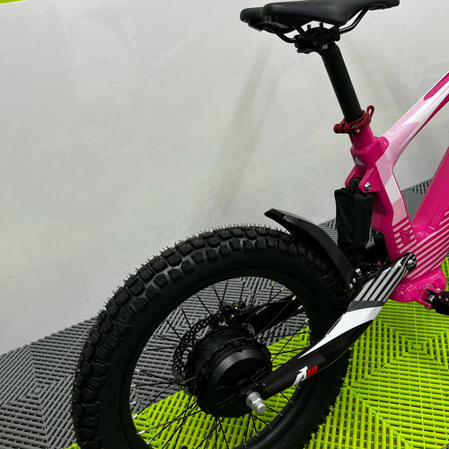 Revvi 18" 500W Electric Bike - Pink