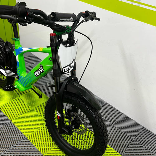 Revvi 18" 500W Electric Bike - Green