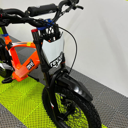 Revvi 18" 500W Electric Bike - Orange