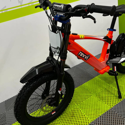 Revvi 18" 500W Electric Bike - Orange