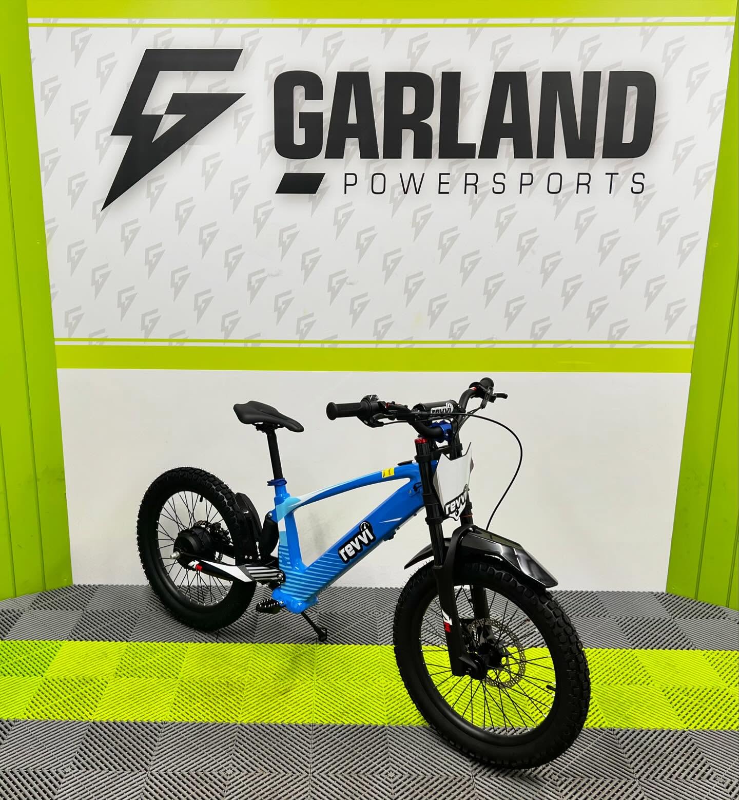 Revvi 20" 800W Electric Bike - Blue