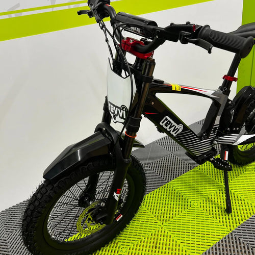 Revvi 18" 500W Electric Bike - Black