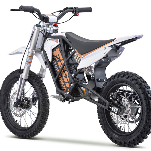 EBOX 2 V2 2.0KW White Electric Offroad Minibike - PRE-ORDER