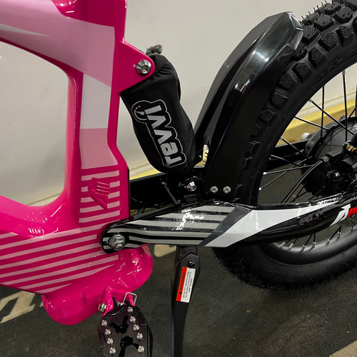 Revvi 18" 500W Electric Bike - Pink