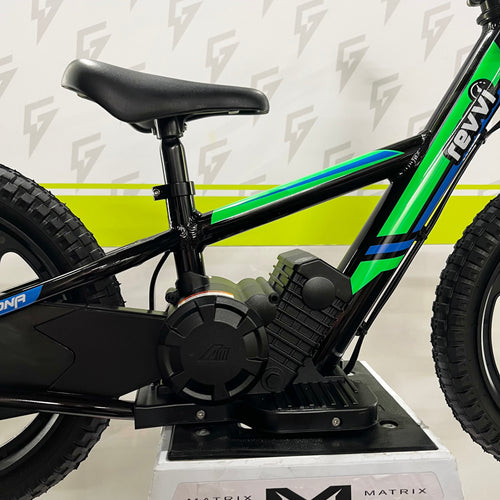 Revvi 16" 250W Electric Balance Bike - Green