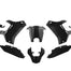 Rtech T7 Revolution Plastics Kit Black Yamaha Tenere 700 2019-2024