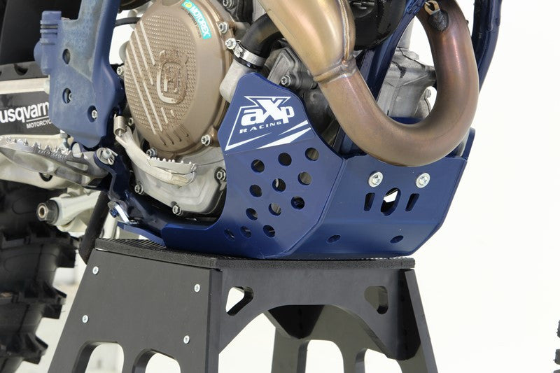 AXP Skid Plate Blue - Husqvarna FC