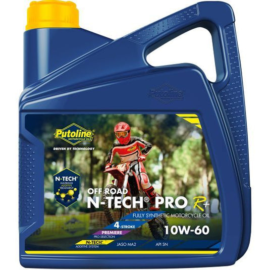 Putoline N-Tech Pro R+ 4T 10w/60 Oil Fully Synthetic 4L