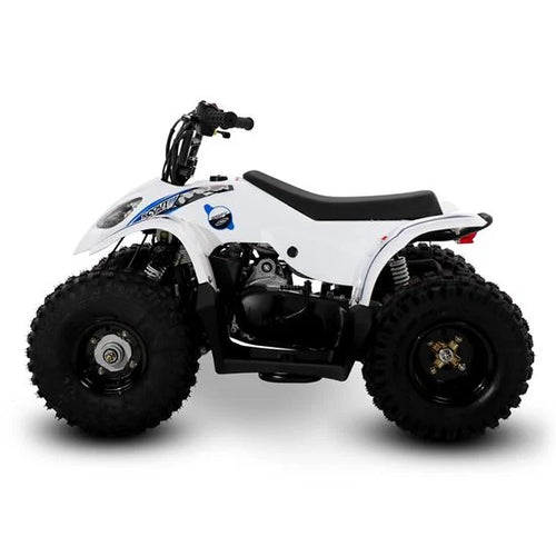 SMC Scout90 90cc Blue Kids Petrol Quad Bike