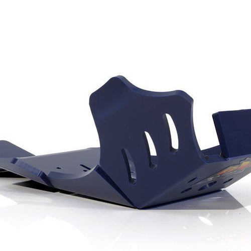 AXP Xtrem Skid Plate Blue - Husqvarna TE