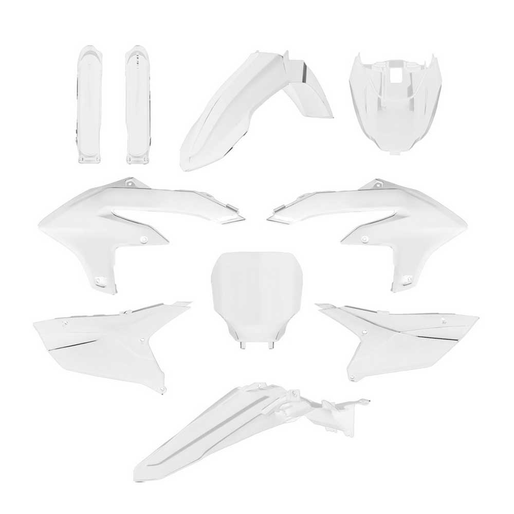 Polisport Full Plastic Kit White Yamaha YZ250F 2024, YZ450F 23-24