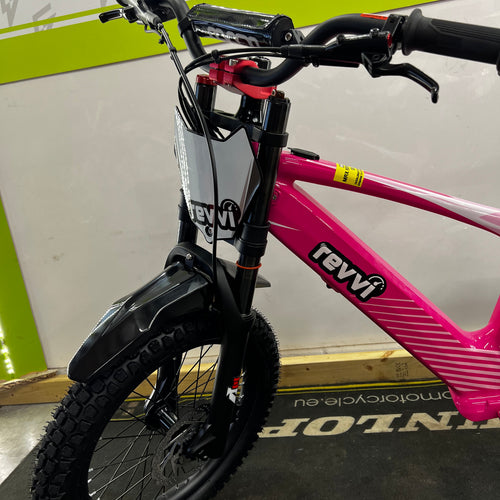 Revvi 18" 500W Electric Bike - Pink