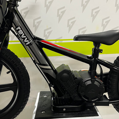 Revvi 16" 250W Electric Balance Bike - Black