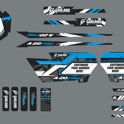 Amped A20 Pro Semi Custom Graphic Set