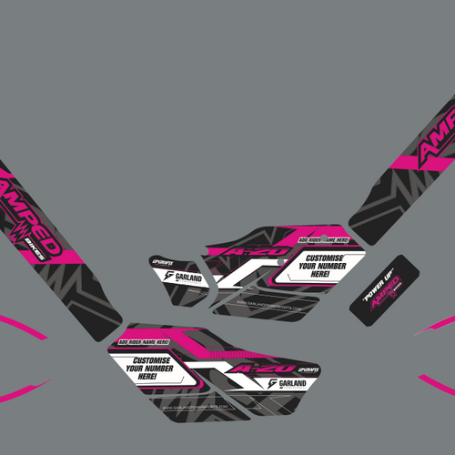 Amped A20 Semi Custom Graphic Set