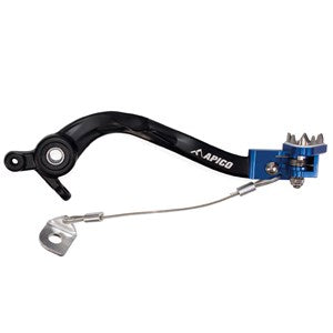 Apico Forged Rear Brake Pedal Blue - Husqvarna