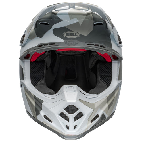 Bell 2024 Moto 9S Flex Rover White Camo Motocross Helmet