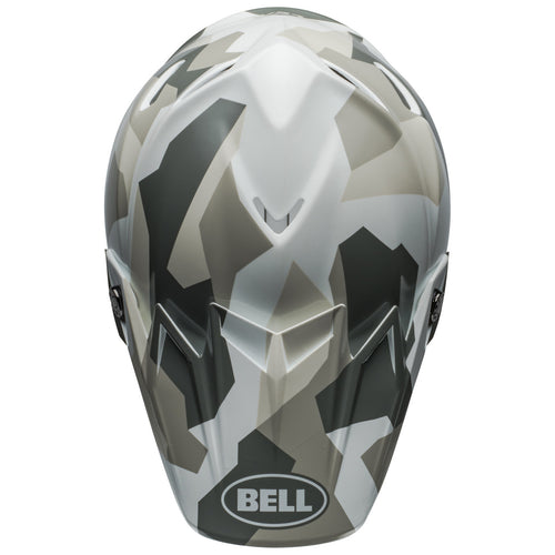 Bell 2024 Moto 9S Flex Rover White Camo Motocross Helmet