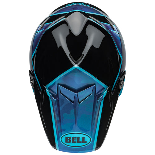 Bell 2024 Moto 9S Flex Sprite Black Blue Motocross Helmet