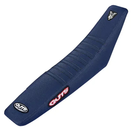 GUTS Blue Ribbed Seat Cover - Husqvarna