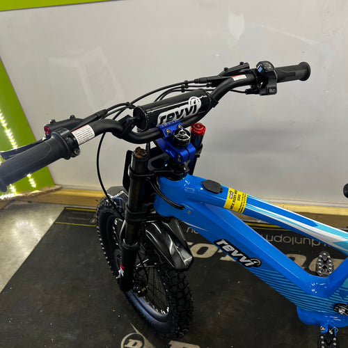 Revvi 18" 500W Electric Bike - Blue