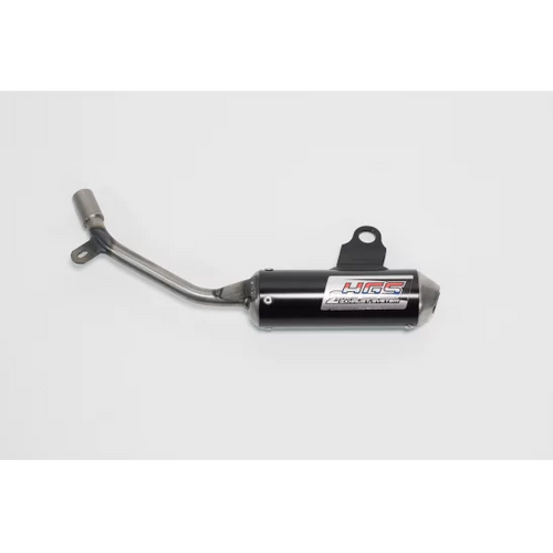 HGS Exhaust Silencer Black Steel End KTM SX 50