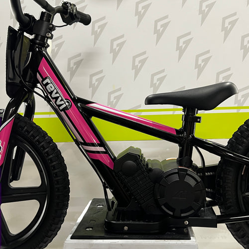 Revvi 16" 250W Electric Balance Bike - Pink