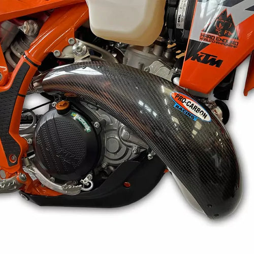 Pro Carbon Exhaust Guard KTM SX250/300 2023-2025