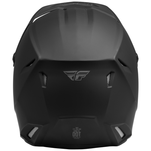 Fly Racing 2024 Kinetic Solid Matte Black Motocross Helmet