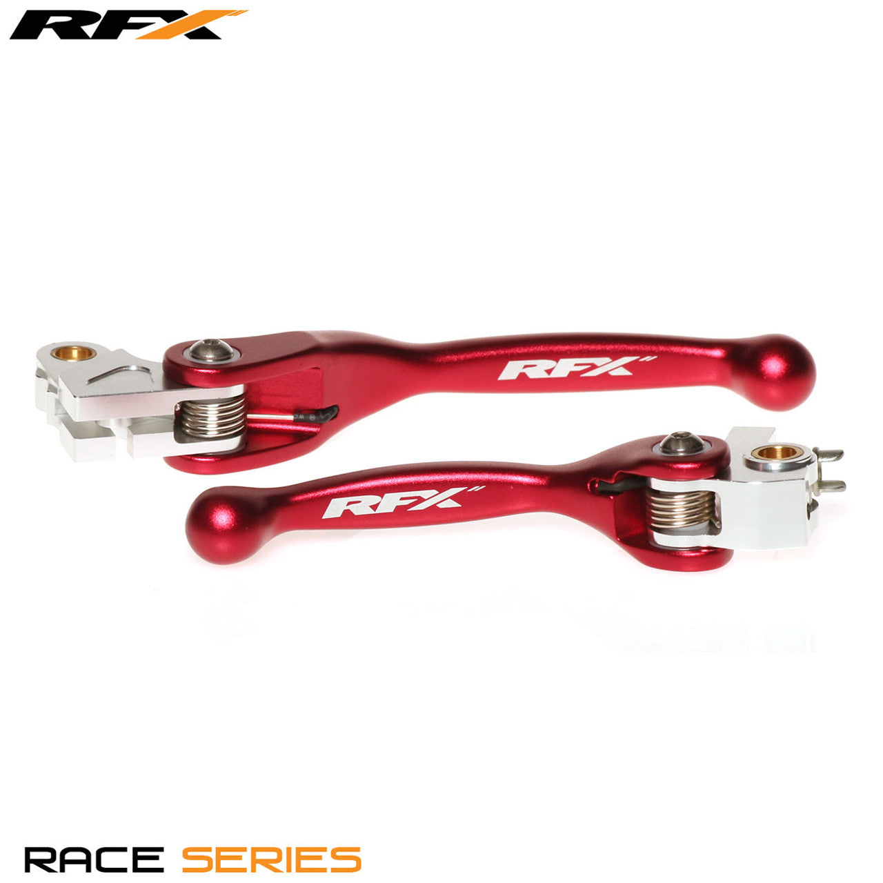 RFX Race Forged Flexible Lever Set (Red) Honda