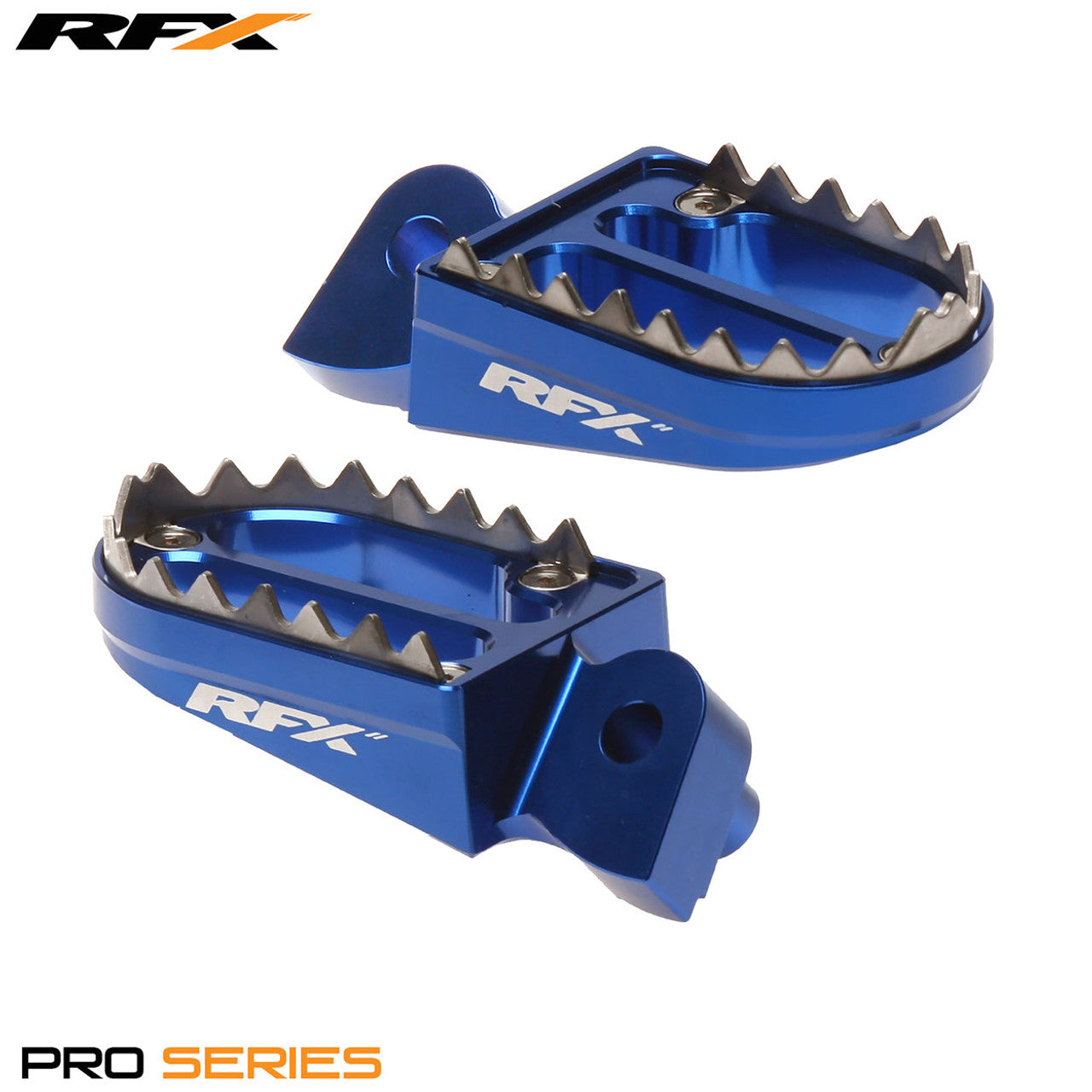 RFX Pro Series 2 Footrests (Blue) - Yamaha