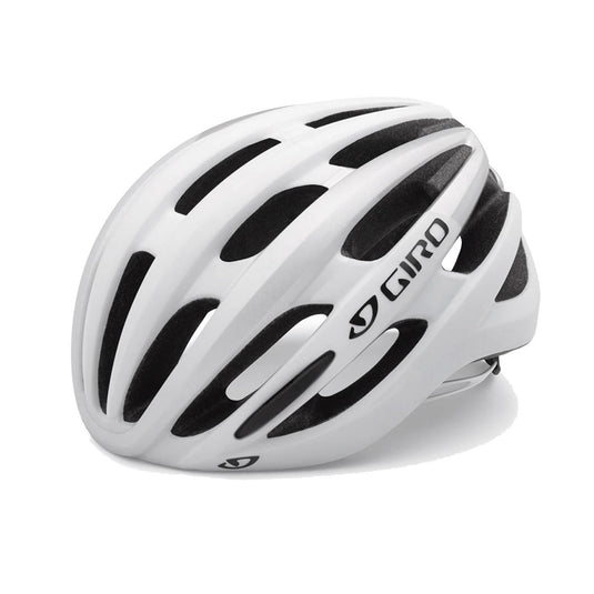 Giro Foray Matte White Silver Road Helmet