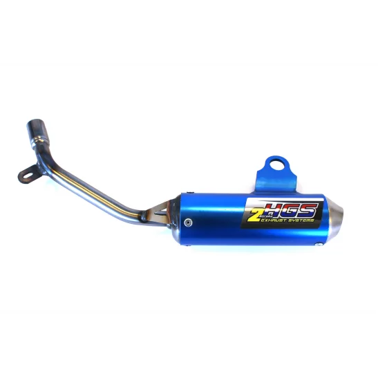 HGS Exhaust Silencer Blue Steel End KTM SX 50