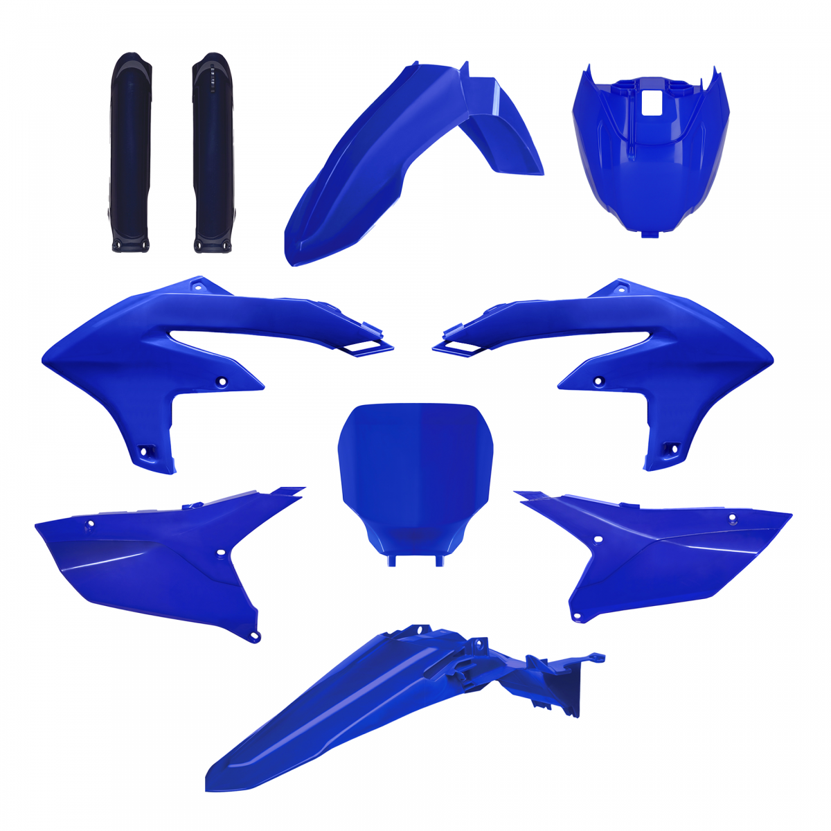 Polisport Full Plastic Kit OEM 23 Yamaha YZ250F 2024, YZ450F 23-24