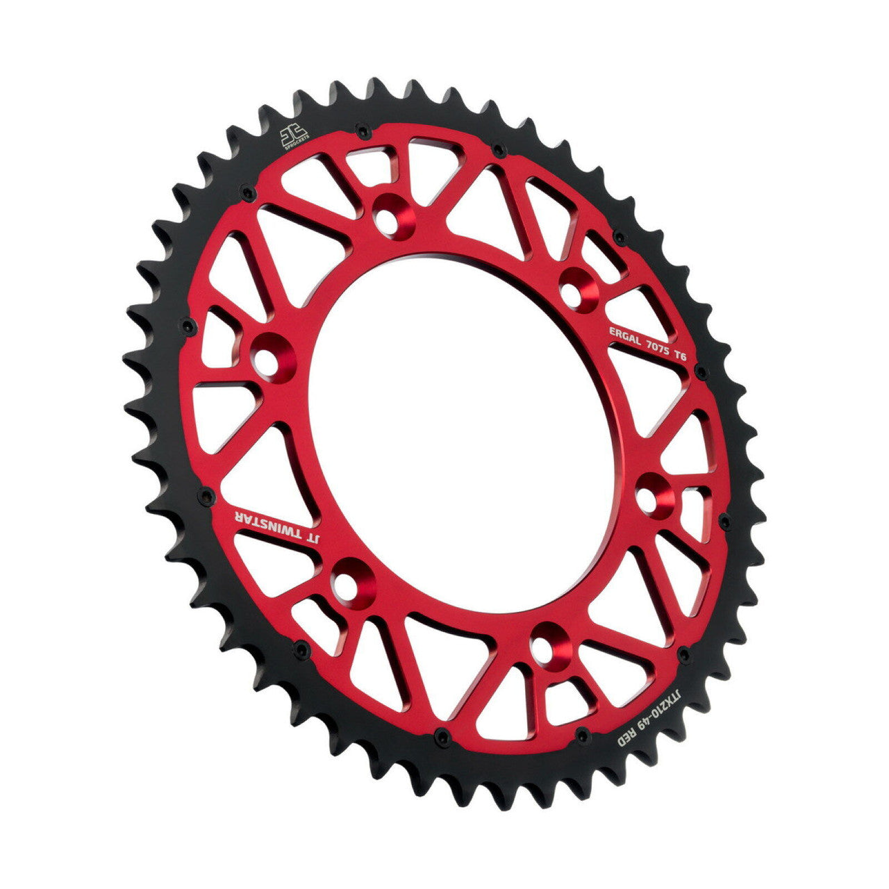 JT TwinStar Rear Sprocket (Red) - Honda