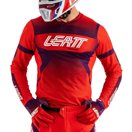 Leatt Moto 5.5 Ultraweld V25 Sunburn Kit Combo