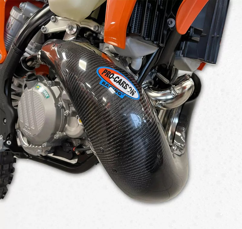 Pro Carbon Exhaust Guard KTM SX250 2019-2022