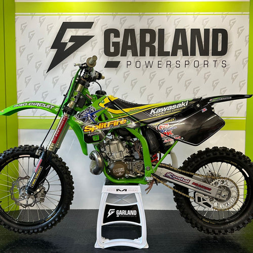 KAWASAKI KX 250 1998, Spitfire graphics, Full FMF exhaust, Many extras - FREE nationwide delivery