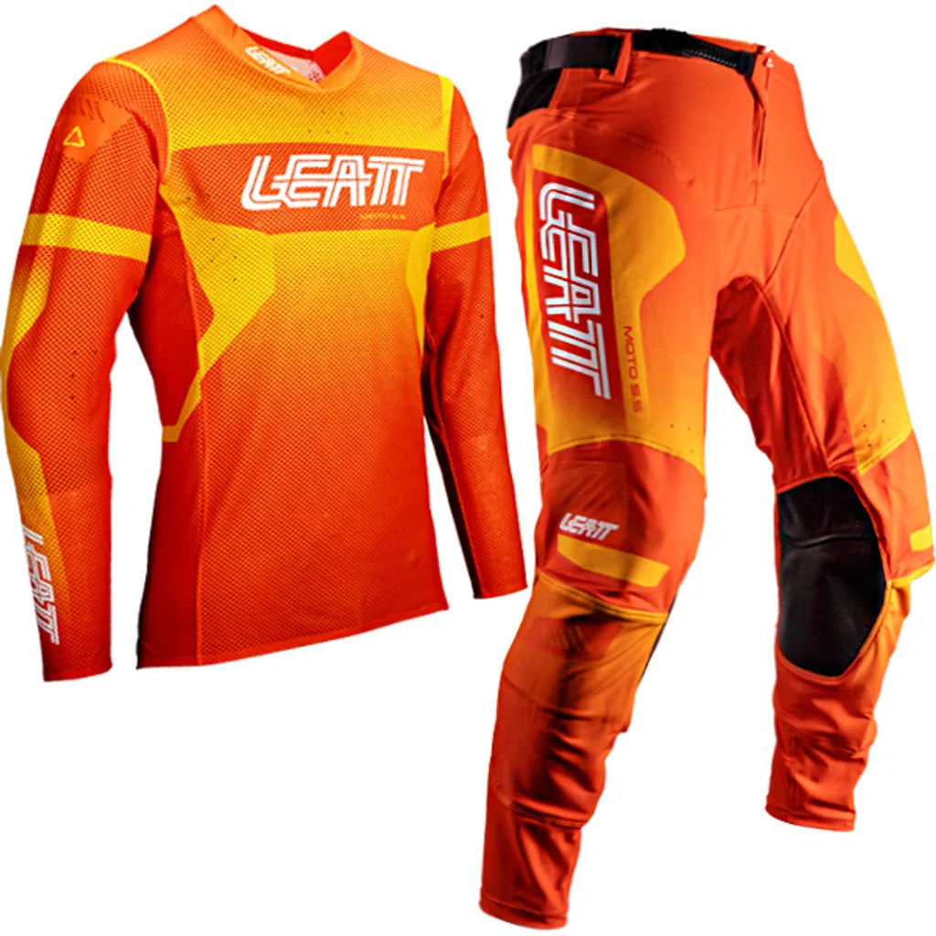 Leatt Moto 5.5 Ultraweld V25 Flame Kit Combo