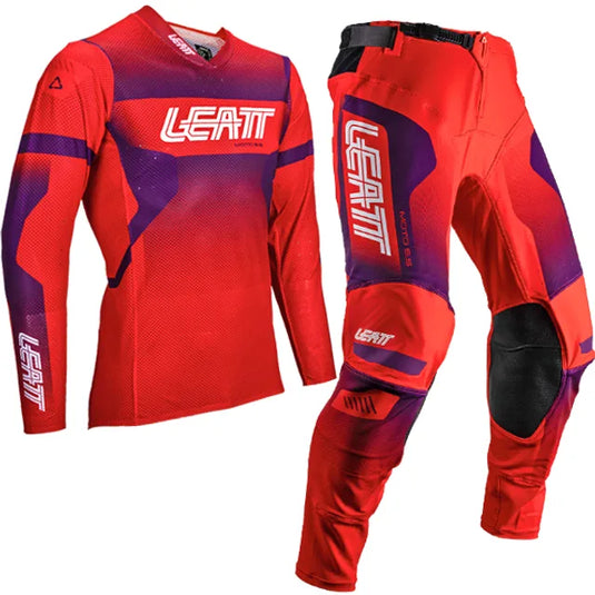 Leatt Moto 5.5 Ultraweld V25 Sunburn Kit Combo