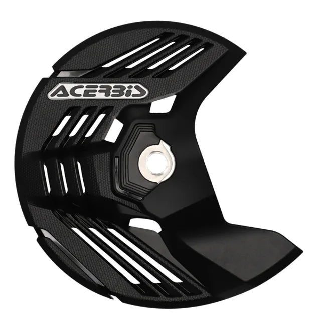 Acerbis Linear Front Brake Disc Guard Black- Kawasaki